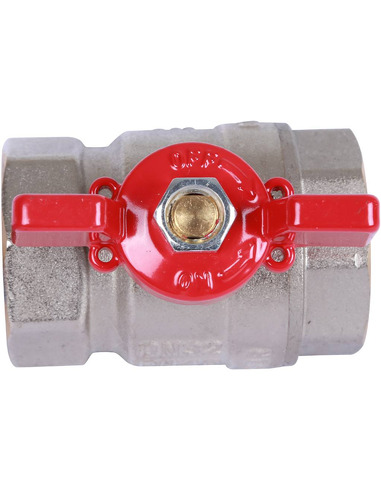 Кран шаровой ROMMER 1 1/4" ВР-ВР (бабочка)