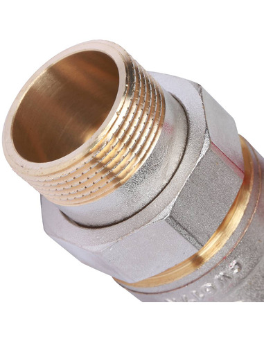 Кран шаровой ROMMER 1 1/4" со сгоном (бабочка)