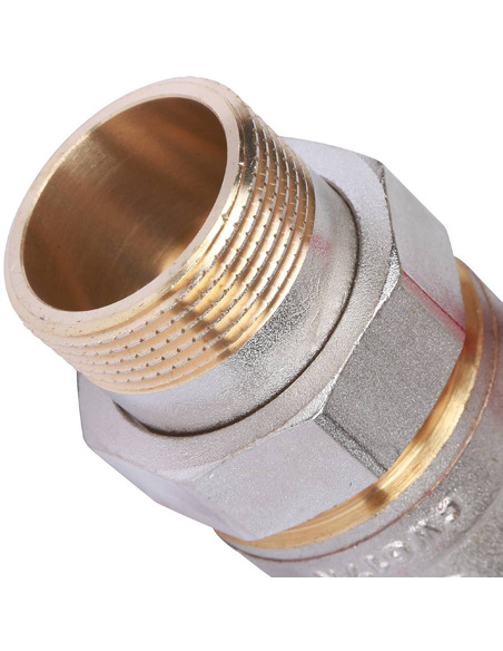 Кран шаровой ROMMER 1 1/4" со сгоном (бабочка)