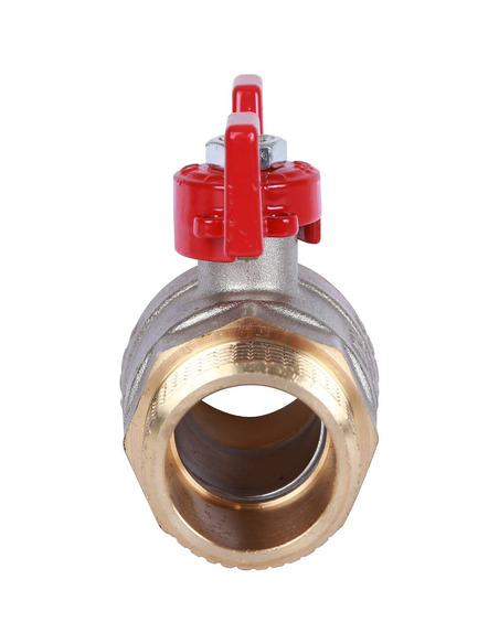 Кран шаровой ROMMER 1" НР-НР (бабочка)