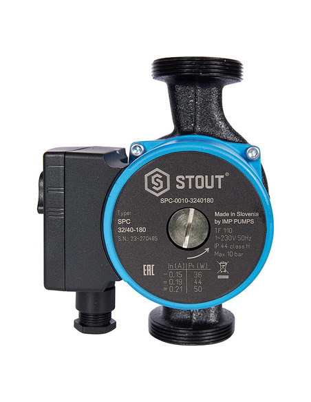 Насос циркуляционный STOUT 32/40 180