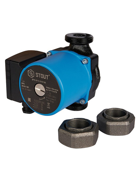 Насос циркуляционный STOUT 25/40 130