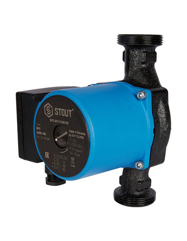 Насос циркуляционный STOUT 25/60 180