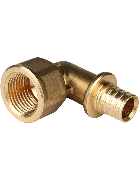 Угольник IVANCI 16x1/2" ВР для труб из сшитого полиэтилена