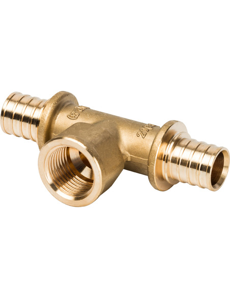 Тройник переходной IVANCI 20x1/2"х20 ВР для труб из сшитого полиэтилена