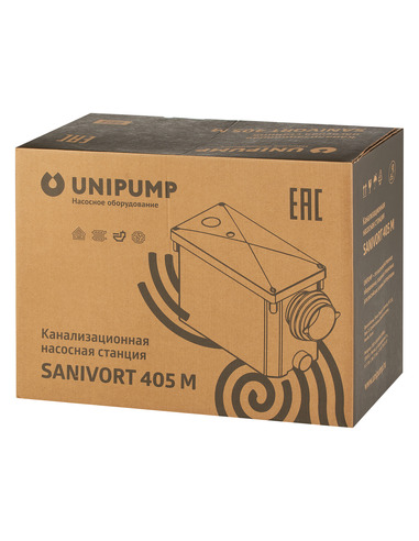 Канализационная установка UNIPUMP SANIVORT 405 M (8м) боковой вход