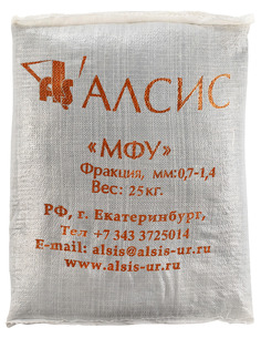 Материал фильтрующий МФУ фр. 0,7-1,4мм, 25кг