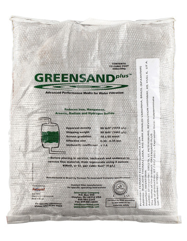 Материал фильтрующий Greensand Plus, 14,2л/20кг