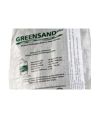 Материал фильтрующий Greensand Plus, 14,2л/20кг