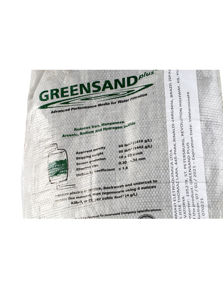 Материал фильтрующий Greensand Plus, 14,2л/20кг