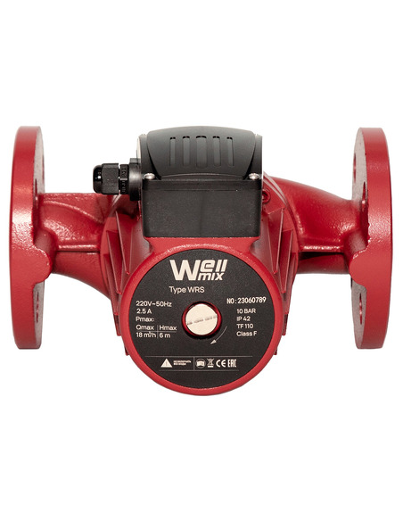 Насос циркуляционный Wellmix WRS 40-120F 250 (1скор., 220В)